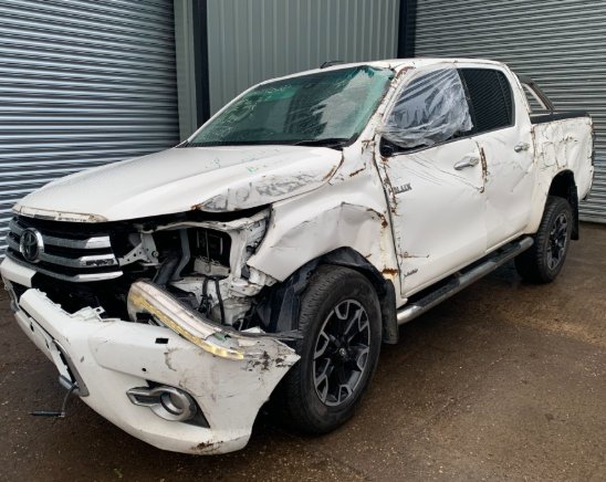 Toyota Hilux 2021 - Análise do sinistro